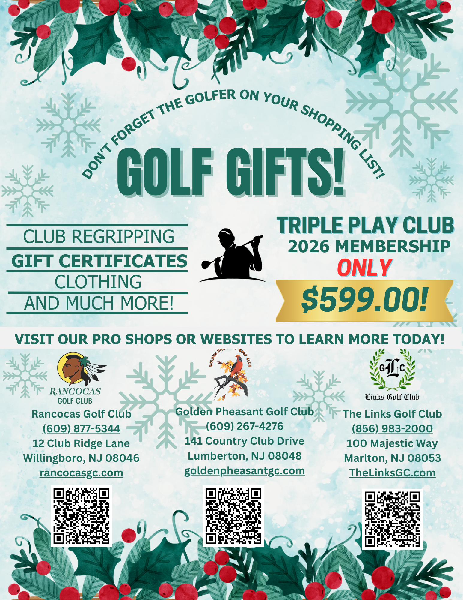 2025 Xmas Gift Idea Flyer