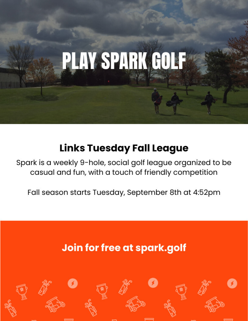 Spark Golf Fall 2026 League